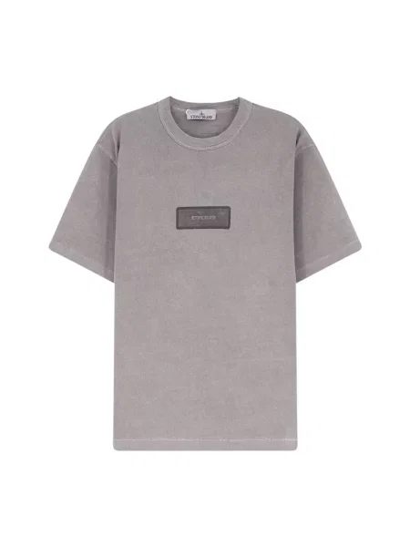 Koszulka Stone Island z kamieniami szara