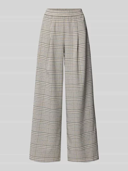 Marc O'polo Denim Spodnie Z Materiału Typu Marlene beige beżowe