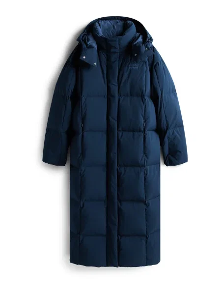 Tommy Jeans Palton de iarnă Alaska Bleumarin