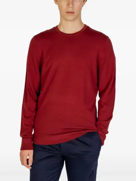 Pulover Calvin Klein de lână roșu