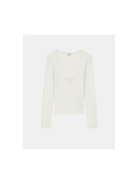 Tricou mânecă lungă Guess bej