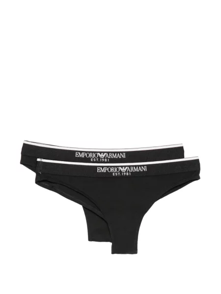 Nohavičky brief Emporio Armani čierna