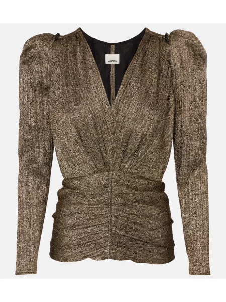 Top Isabel Marant auriu