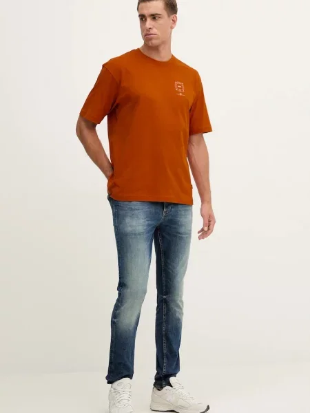 Футболка Boss Orange оранжевая