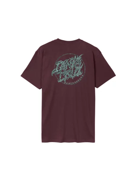 Tricou Santa Cruz cu buline violet
