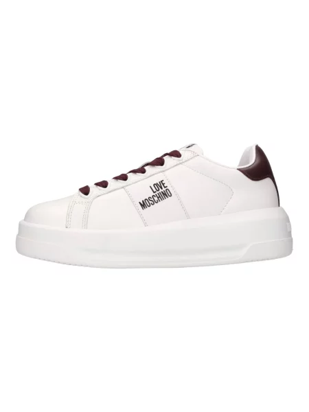 Sneakersy LOVE MOSCHINO białe