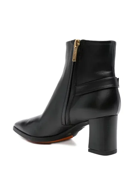Botine Santoni cu cataramă negru