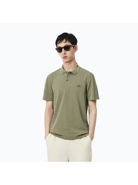 Tricou polo pentru bărbați Lacoste Polo khaki