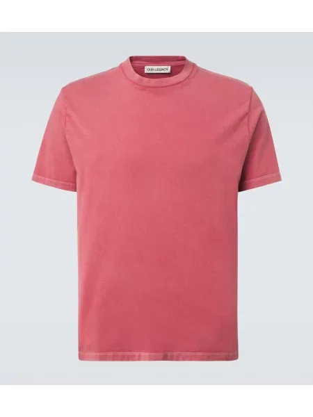Tricou Our Legacy din jerseu roz