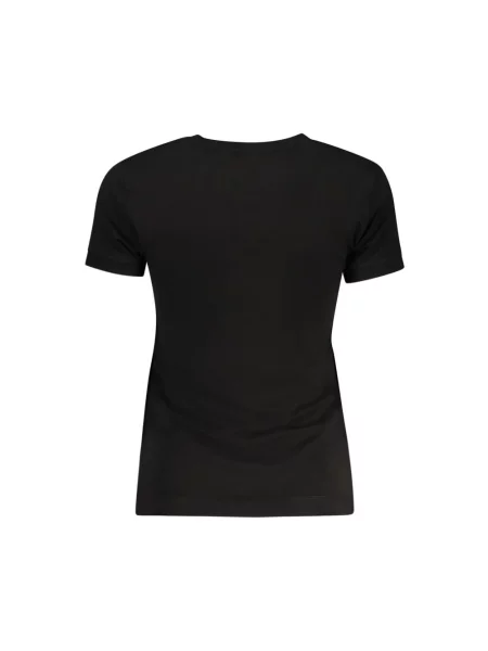 T-shirt GUESS Ss Cn Mini Triangle Black XS czarna