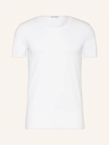 Hanro T-Shirt Cotton Superior weiss biała