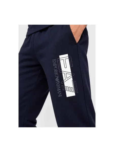 Pantaloni Emporio Armani Ea7 albastru