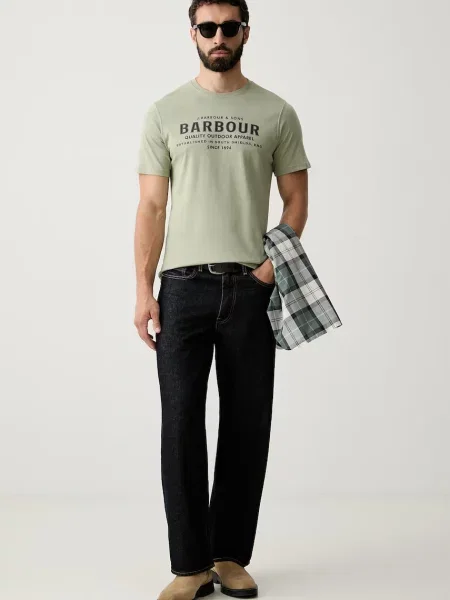 Barbour tricou pentru bărbați din Moorside verde