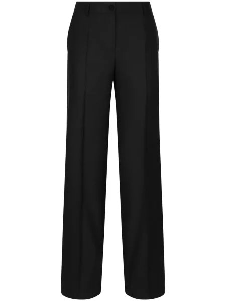 Pantaloni Dolce & Gabbana de lână negru