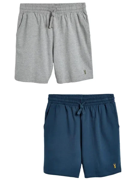 Next Pantaloni albastru / galben gri