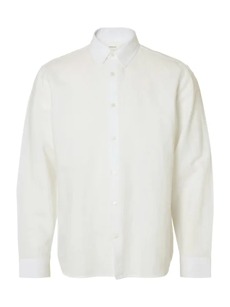 SELECTED Košile SLHREGCLAY' bílá