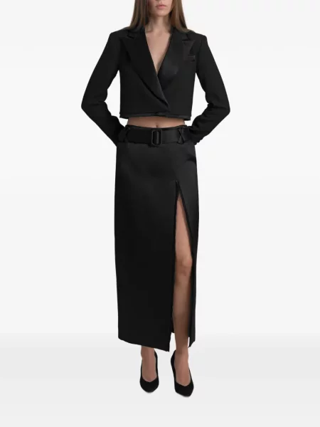 Decupat sacou Contessa Mills negru