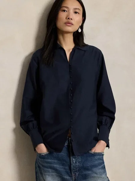 Шелковая рубашка Polo Ralph Lauren