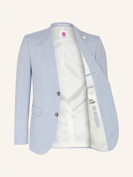 Cg Club Of Gents Sako Cg Paul Slim Fit 61 hellblau