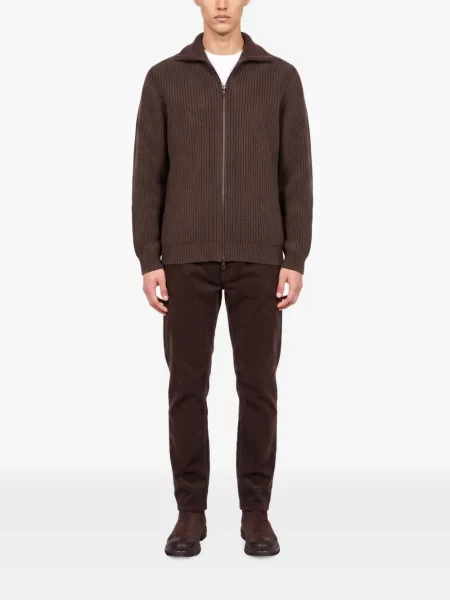 Cardigan Tagliatore tricotate maro