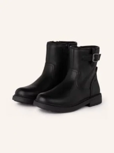 Geox Botki Eclair schwarz czarne
