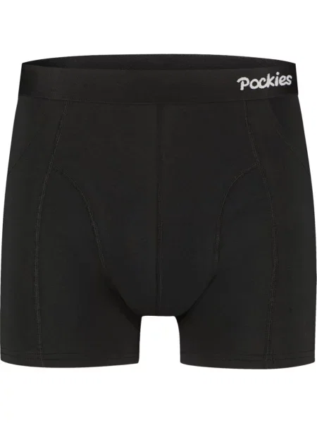 Pockies Boxeri negru alb