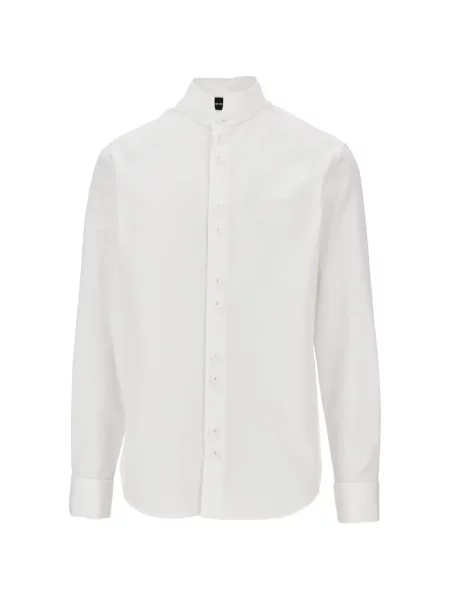 Gulerat cămașă Emporio Armani alb