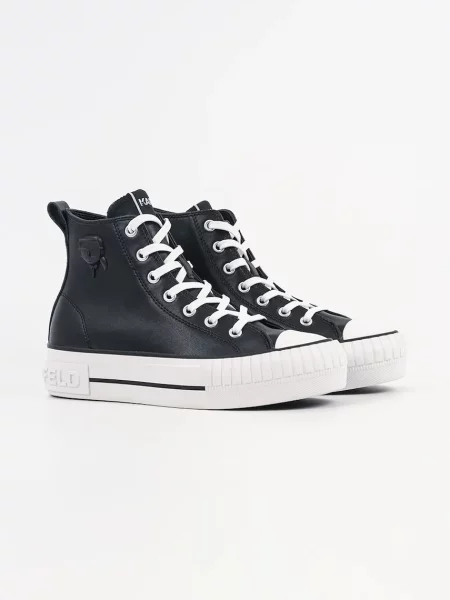 Кожаные кеды Karl Lagerfeld