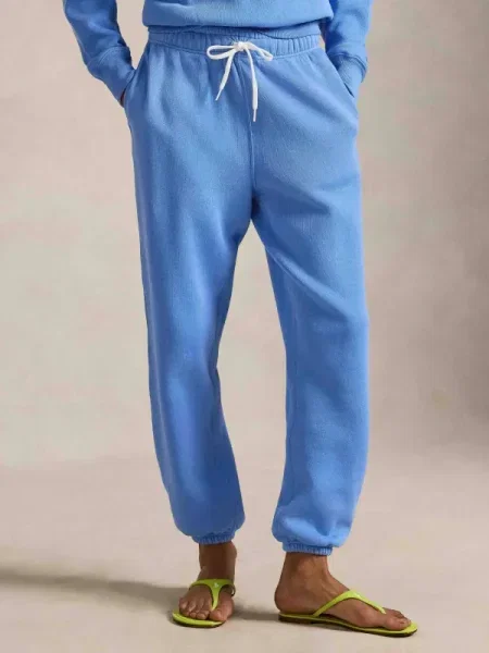 Polo Ralph Lauren Pantaloni trening celest Tapered Fit albastru