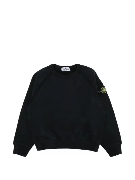 Gyerek melegítő felső Stone Island fekete