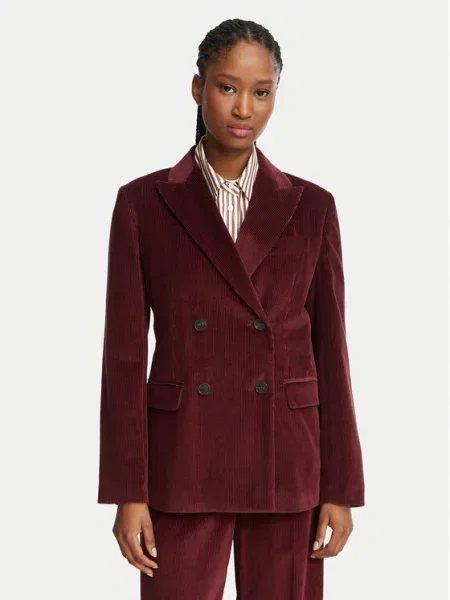 Weekend Max Mara Suknjič Katanga Bordo rdeča