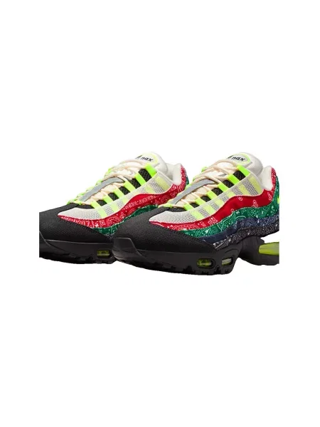 Pantofi Nike cu model paisley negru