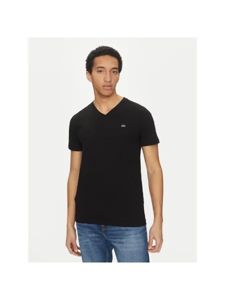 Gap Marškinėliai Regular Fit juoda