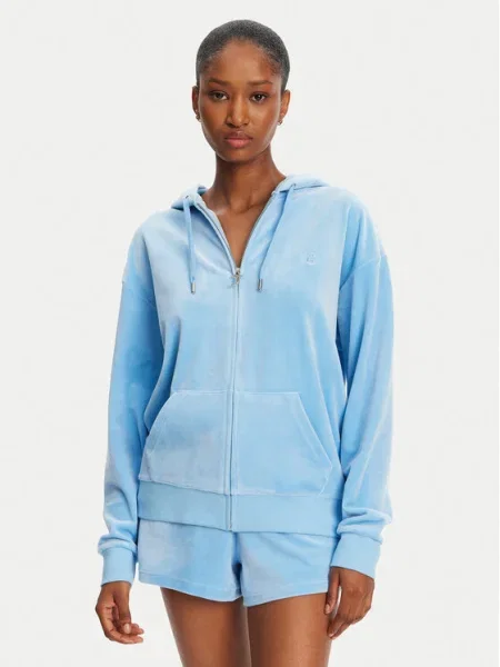 Juicy Couture Bluză Halan Oversize albastru