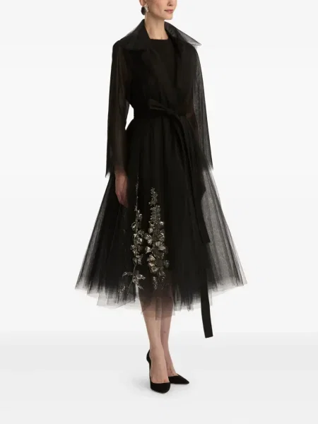 Palton Oscar De La Renta negru