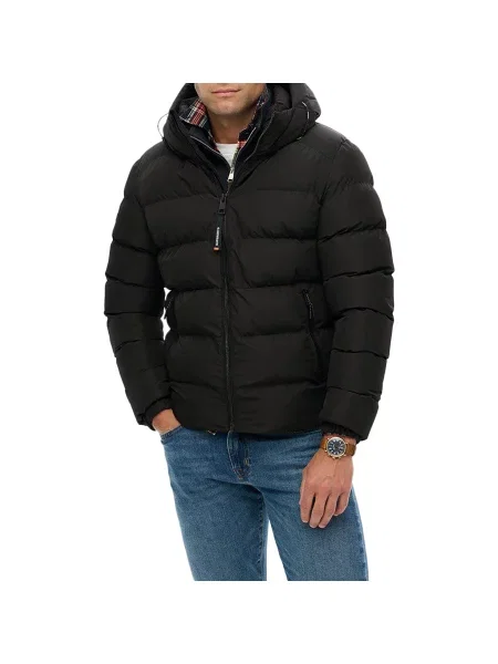 Kurtka puchowa Superdry Sports czarna