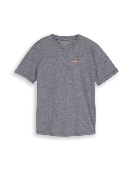 TOM TAILOR DENIM Tricou negru alb