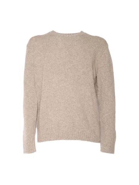 Sweter Ballantyne wełniany beżowy