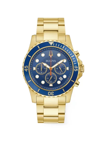 Ceas Bulova clasic albastru