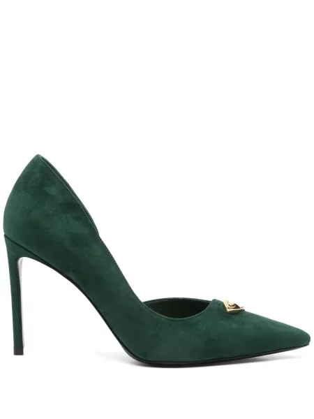 Pantofi cu toc Ginissima verde