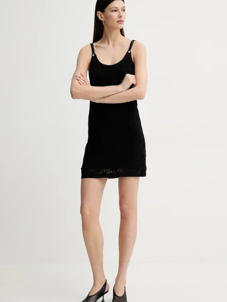 Сукня AERON BARRY mini облягаюча чорний