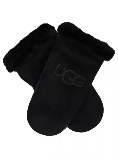 UGG De piele mănuși negru