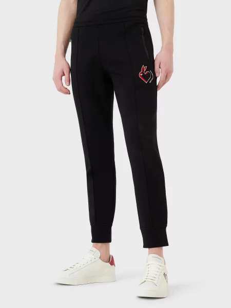 Спортивные штаны Emporio Armani черные