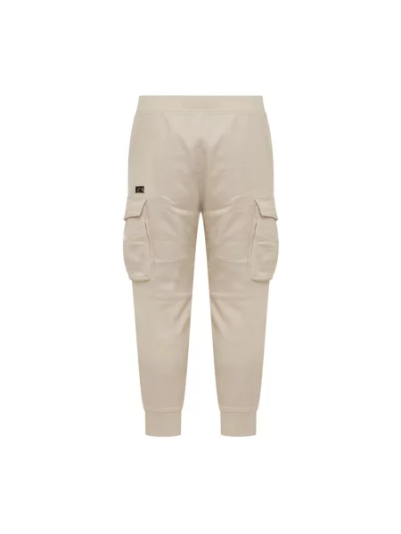 Spodnie dresowe Dsquared2 beżowe