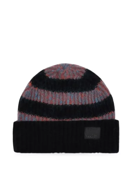 Căciulă Paul Smith cu dungi de mohair negru