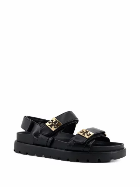 Sandale Tory Burch cu autograf negru