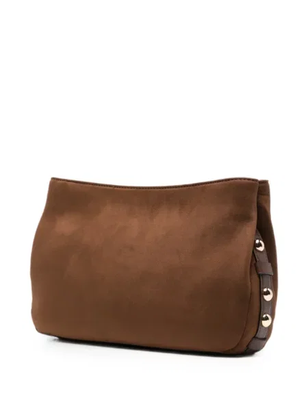 Crossbody torbica Liu Jo s autogramom smeđa