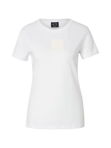 ARMANI EXCHANGE Tričko biela