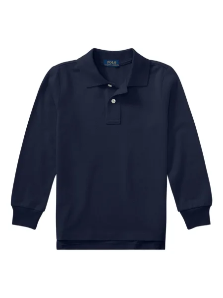 Koszulka polo dziecięca Polo Ralph Lauren niebieska