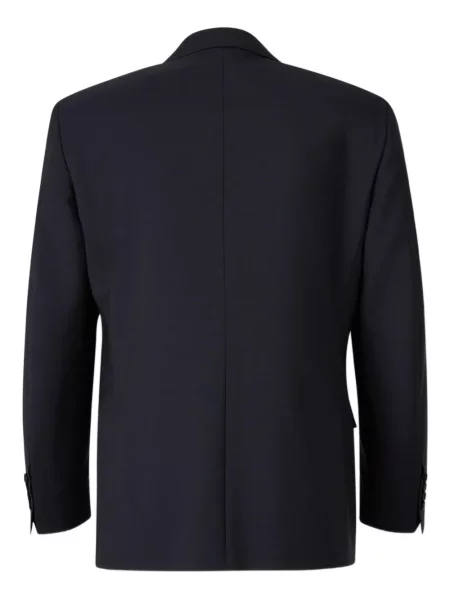 Costum Canali cu două rânduri de nasturi albastru